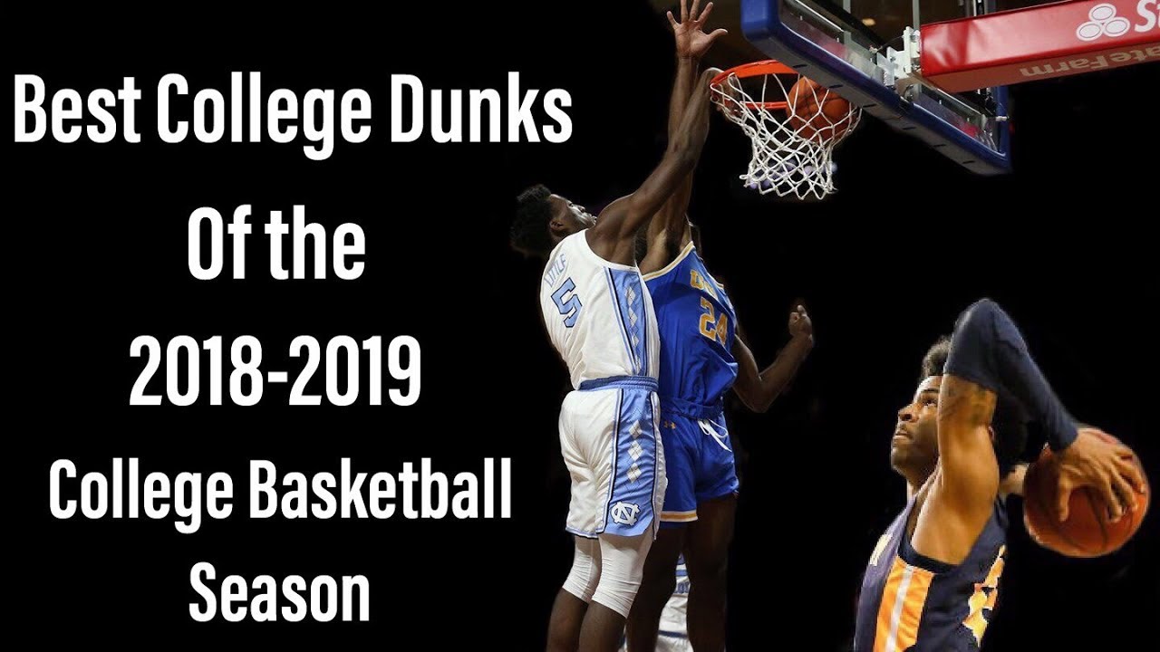【篮球】NCAA2018-19赛季残暴扣篮集锦
